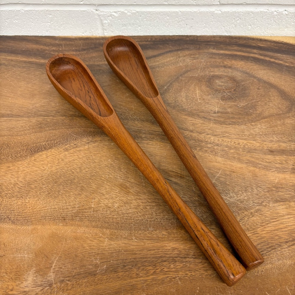 Dansk Teak Salad Serving Utensils by Jens Quistgaard